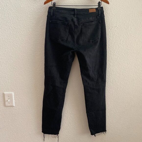 Judy Blue Slim Fit Jeans Black Mid-Rise Destroyed Distressed JB88137 7 / 28 - Picture 1 of 5